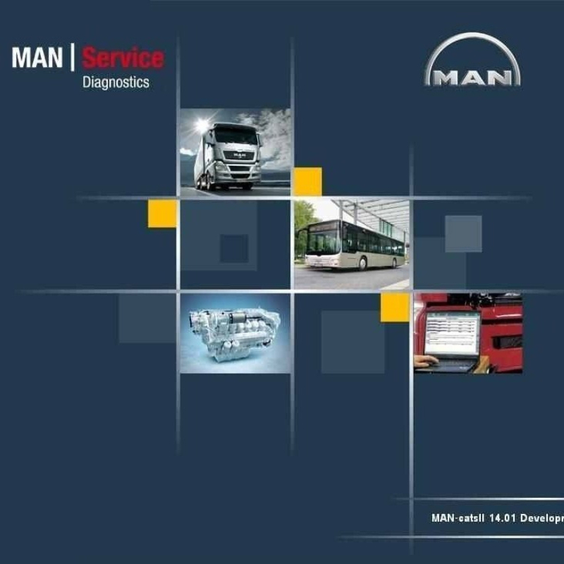 Heavy Equipment Software - Camion MAN-Cats II Software per strumenti