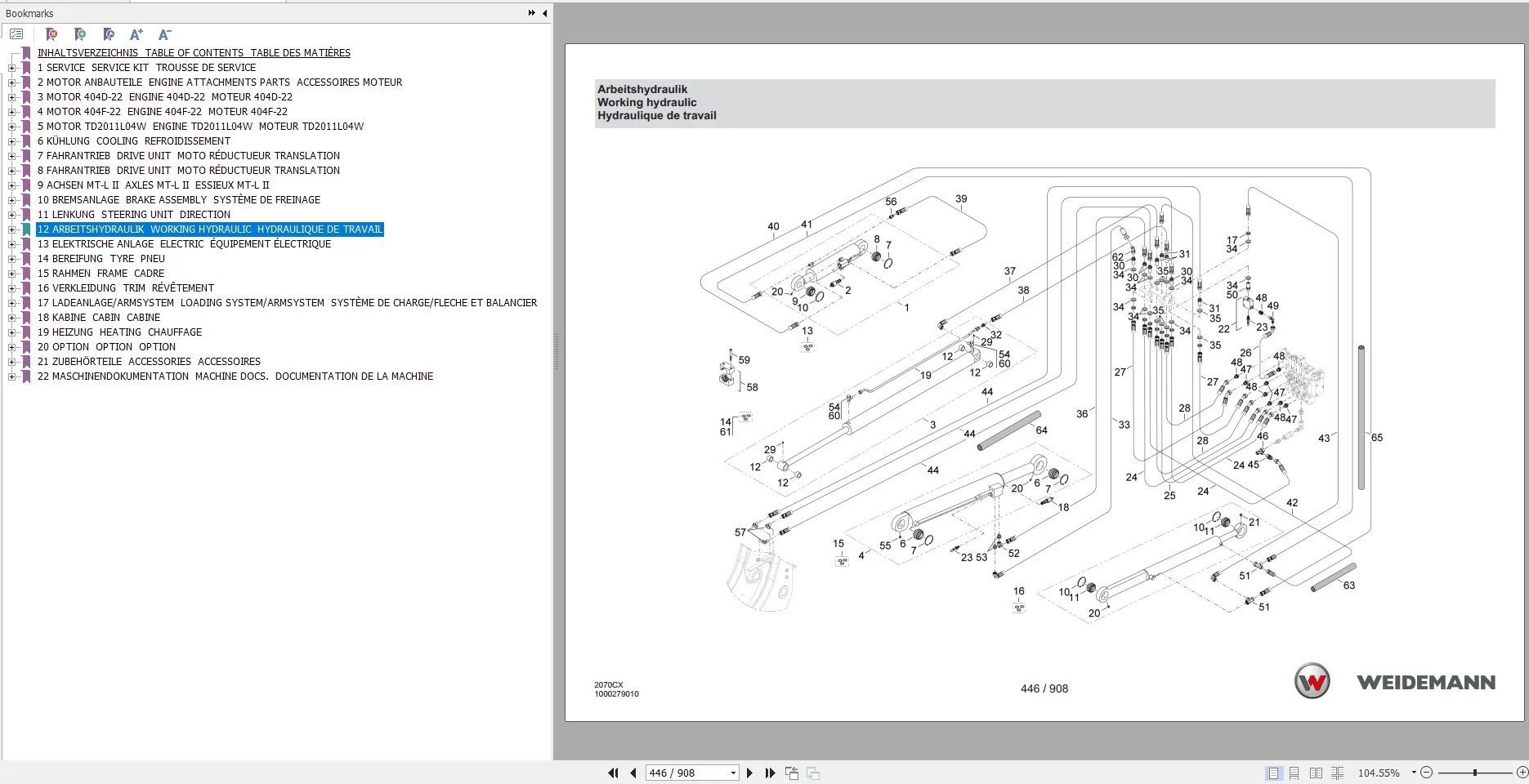 Catalogo dei pezzi di ricambio - Heavy Equipment Software recensione e prezzo